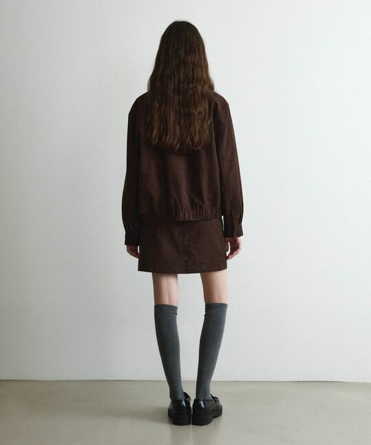WOMEN SUEDE JACKET