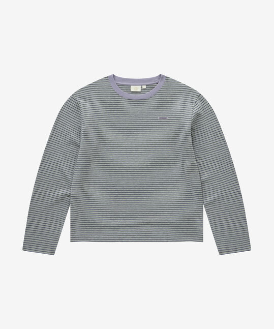 WOMEN STRIPE LONG SLEEVE