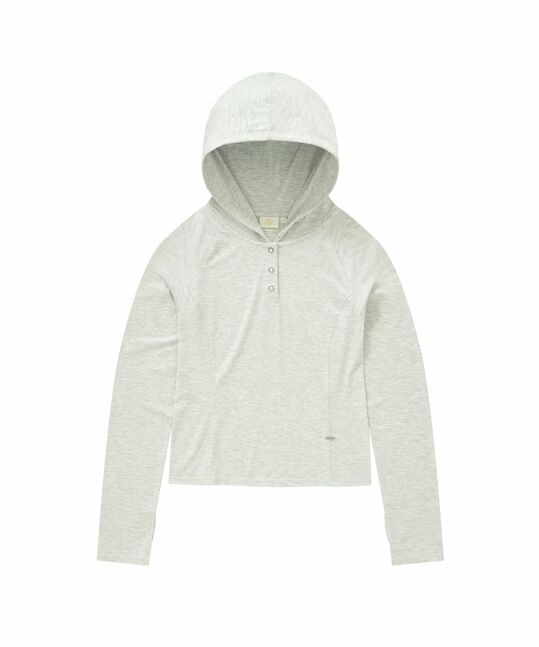 WOMEN HOODED LONG SLEEVE