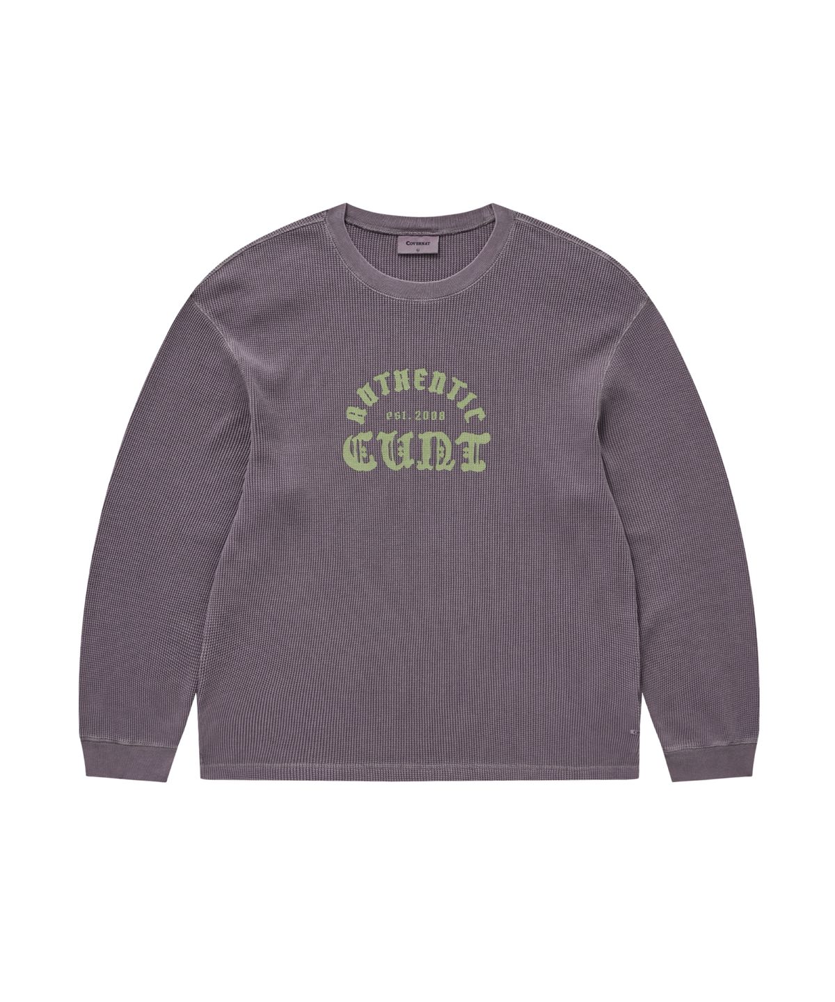 WAFFLE GRAPHIC LONG SLEEVE