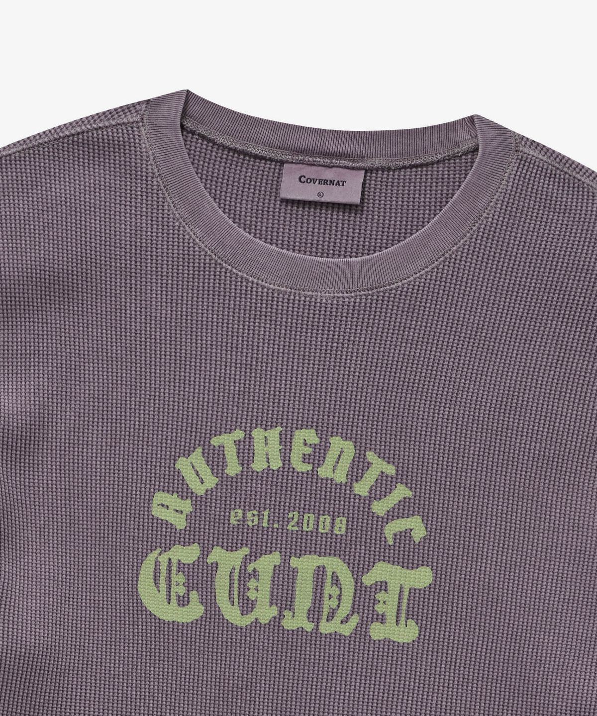 WAFFLE GRAPHIC LONG SLEEVE