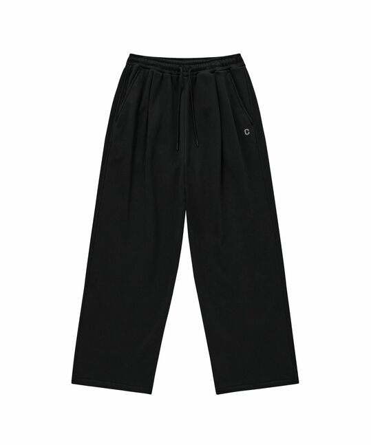 C LOGO WIDE SWEATPANTS