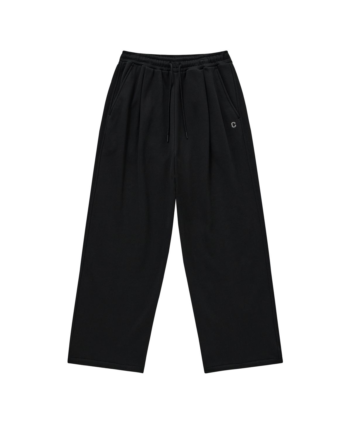 C LOGO WIDE SWEATPANTS