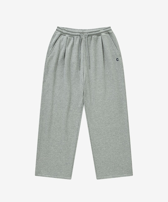 C LOGO WIDE SWEATPANTS