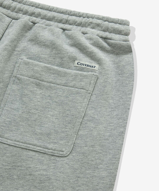C LOGO WIDE SWEATPANTS