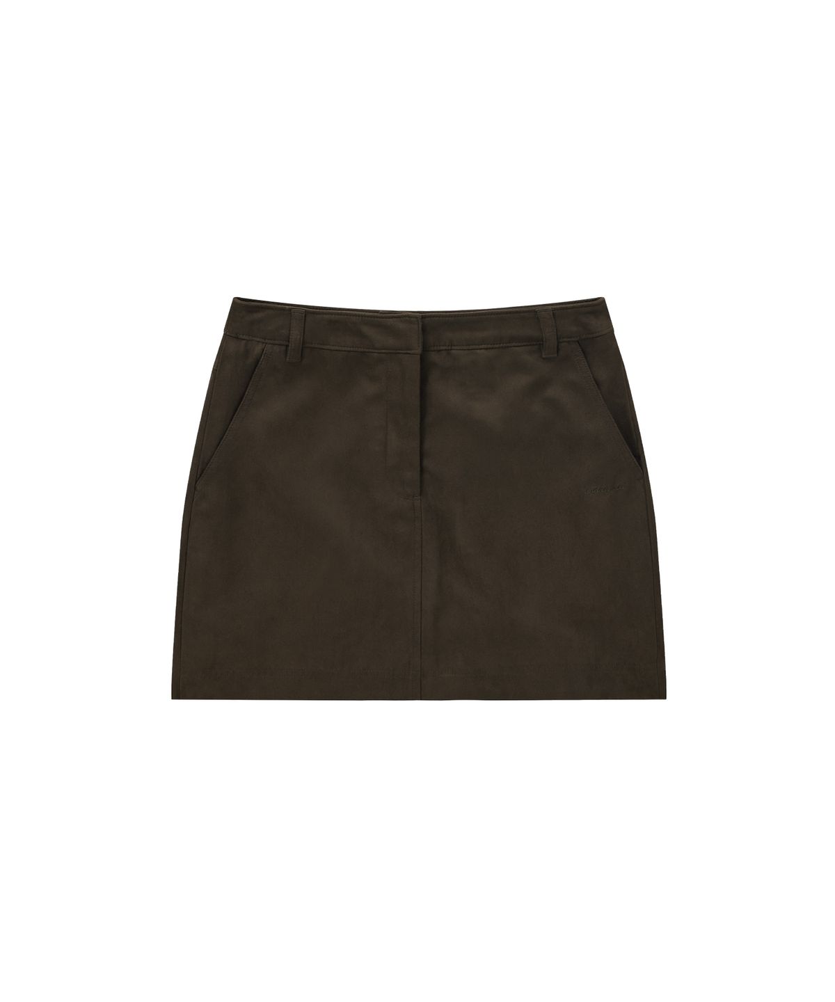 WOMEN SUEDE MINI SKIRT