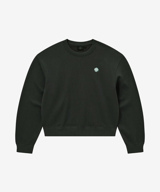 WOMEN SMALL CLOVER HEART SWEATSHIRT
