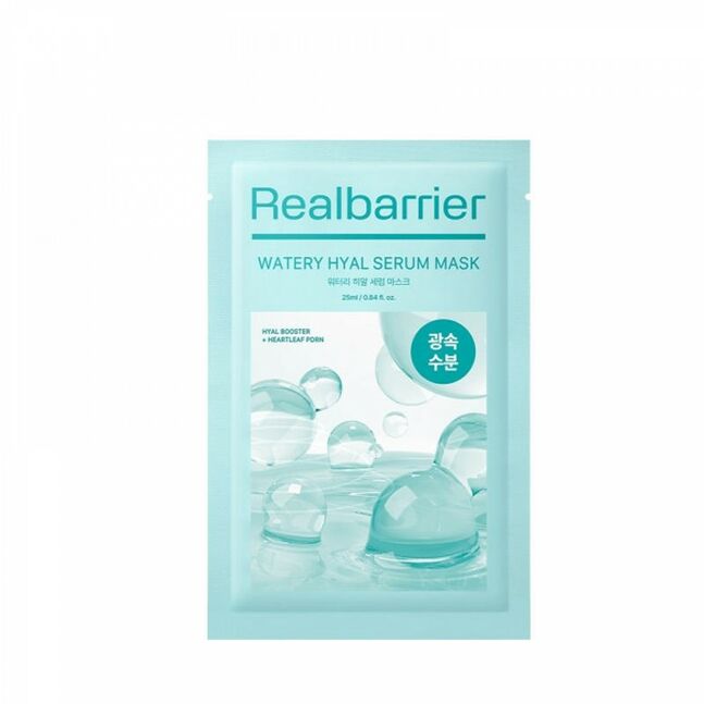 Realbarrier Watery Hyal Serum Mask 25ml*1pc