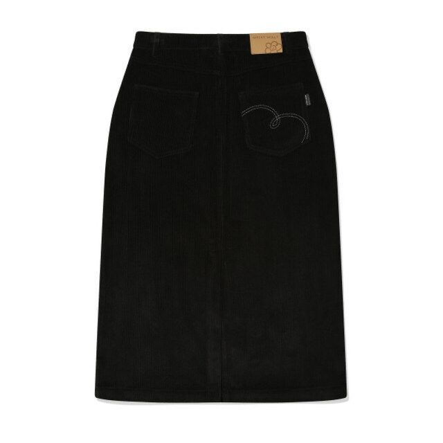 WOMEN'S CORDUROY LONG SKIRT