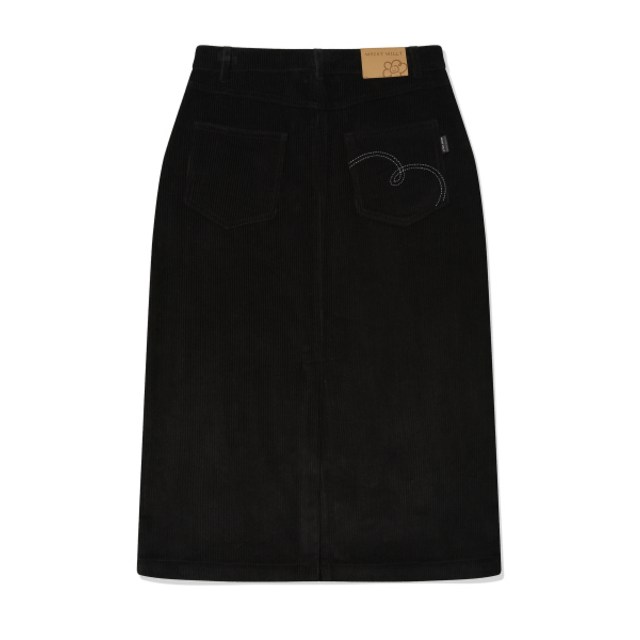 WOMEN'S CORDUROY LONG SKIRT
