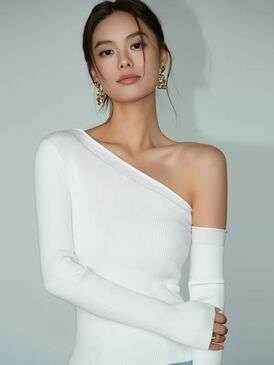 Neva hu one shoulder top
