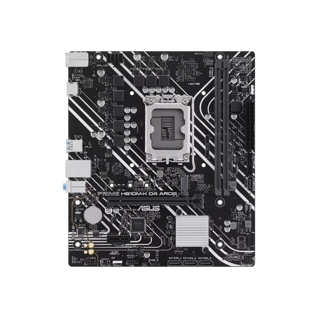 Asus Prime H610M-K D4 ARGB
