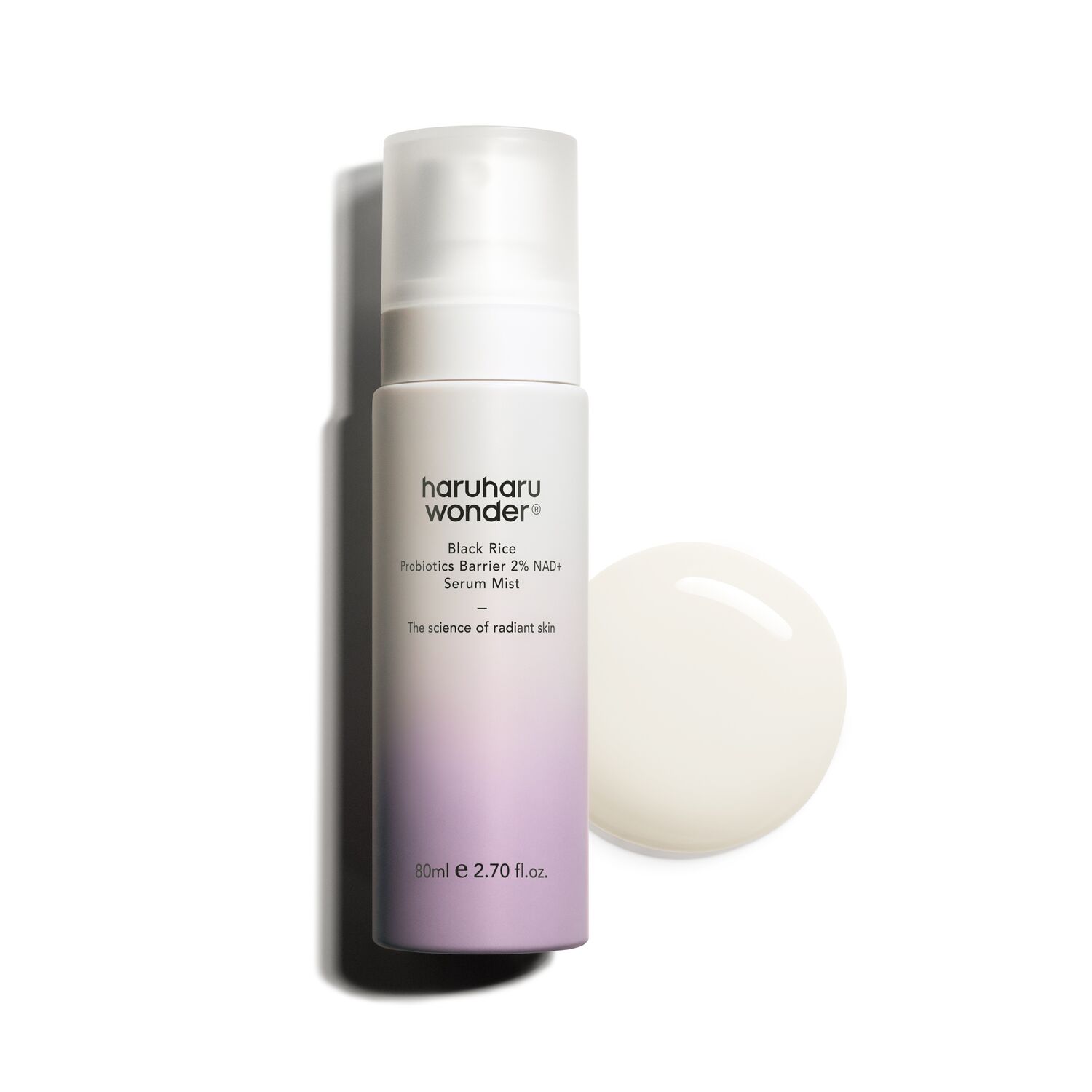 Haruharu Wonder Black Rice Probiotics Barrier 2% NAD+ Serum Mist