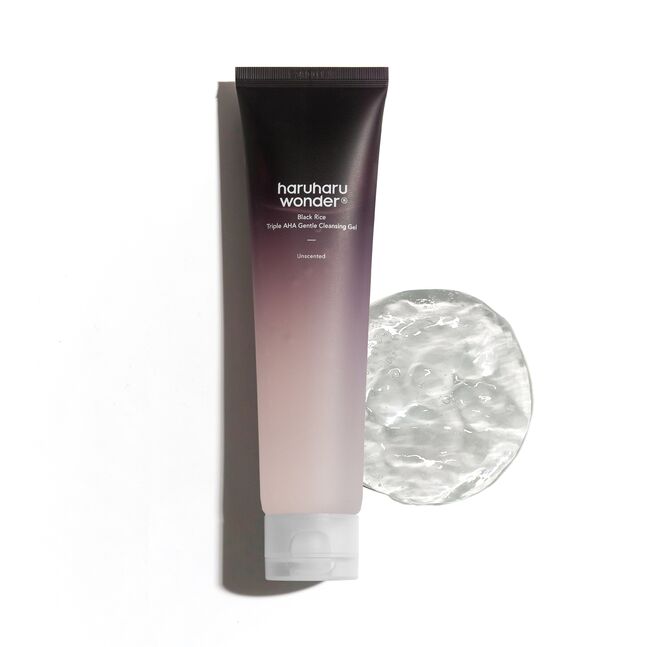 Haruharu Wonder Black Rice Triple AHA Gentle Cleansing Gel