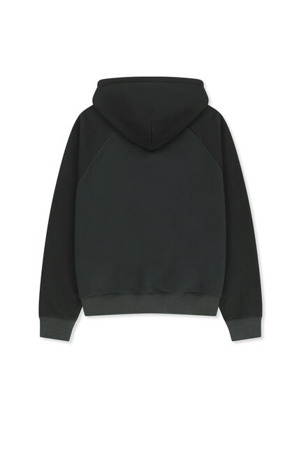 COLOR BLOCK LOGO HOODY TOP