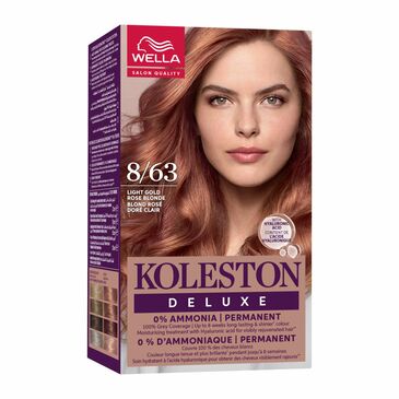 Koleston Deluxe Rose Gold Blonde 8/63 Аммиакгүй үсний будаг /Ягаан алтлаг шаргал/