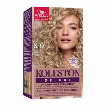 Koleston Deluxe Light Blonde 8 Аммиакгүй үсний будаг /Цайвар шаргал/