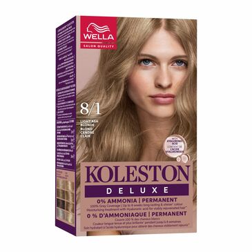 Koleston Deluxe Light Ash Blonde 8/1 Аммиакгүй үсний будаг /Цайвар саарал туяатай шаргал/