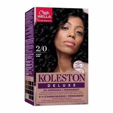 Koleston Deluxe Black 2 Аммиакгүй үсний будаг/Хар/