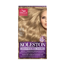 Koleston Supreme Light Ash Blonde 8/1 Үсний будаг /Цайвар саарал туяатай шаргал/