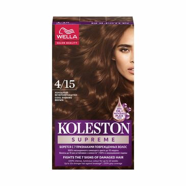 Koleston Supreme Cool Evening Brown  4/15 Үсний будаг /Завсрын бор/