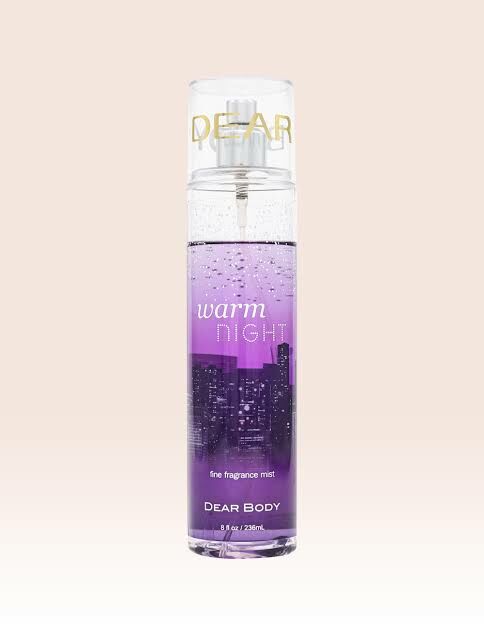 DEAR BODY Warm Night - Fragrance mist