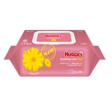 Huggies нойтон салфетка  №72 Soothing care plus pink