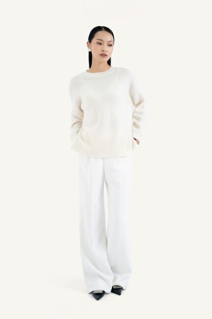 EMBOSSED ORCHID Jumper