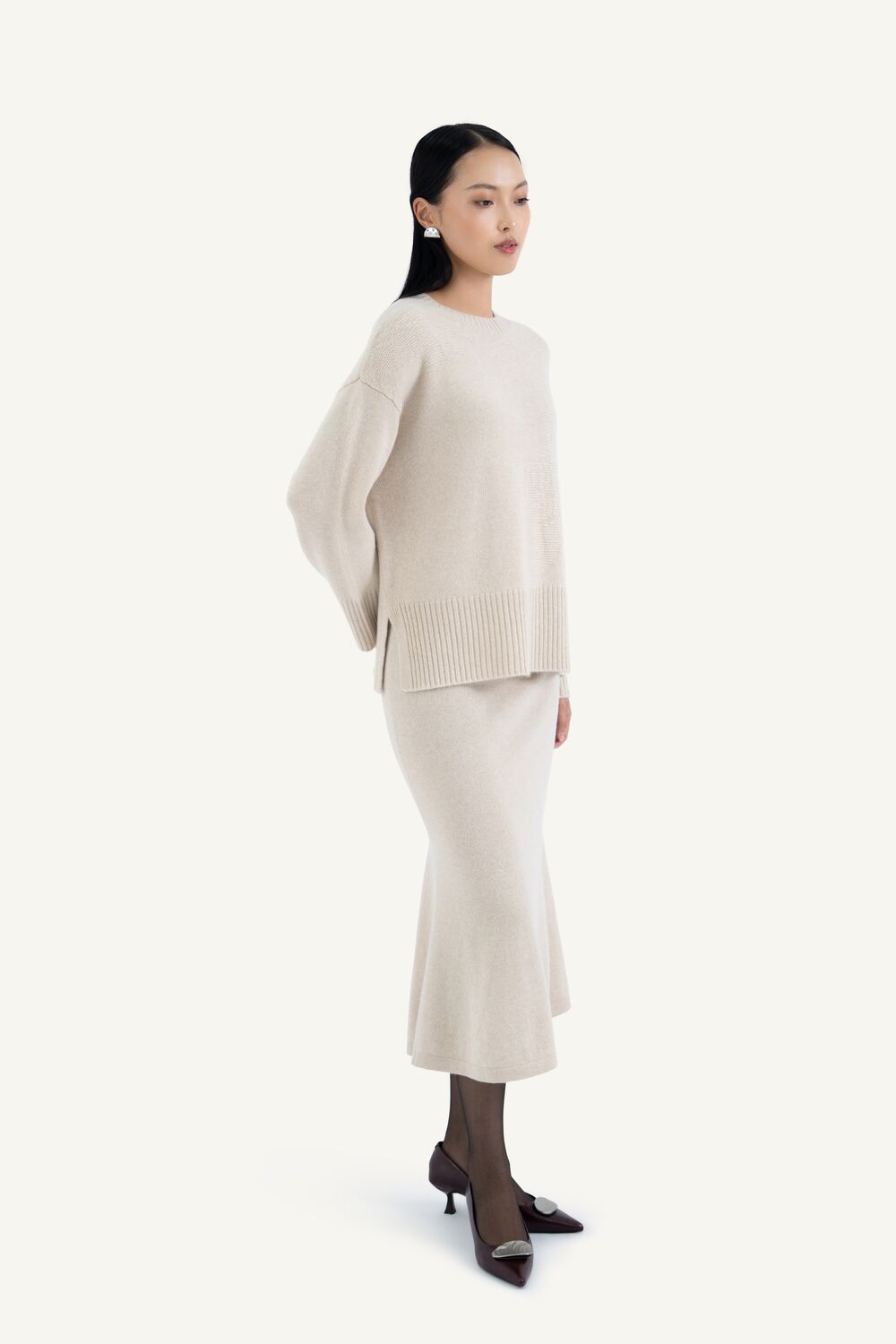 EMBOSSED ORCHID Jumper - 3
