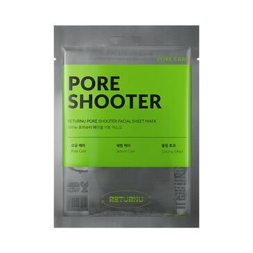  RETURNU PORE SHOOTER FACIAL SHEET MASK