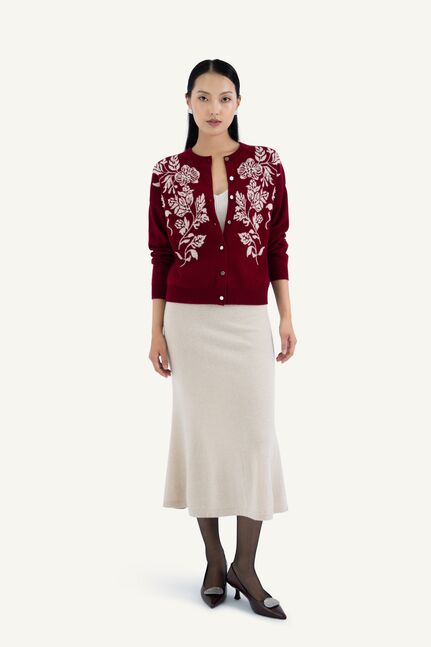 ORCHID Button Cardigan