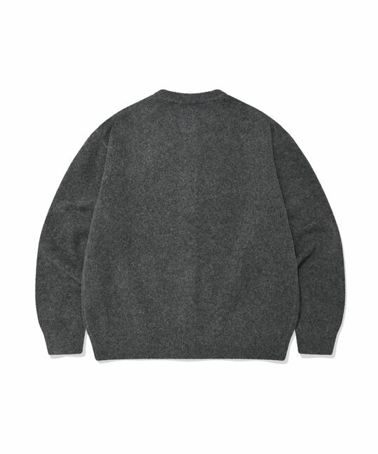 ROUND NECK CARDIGAN