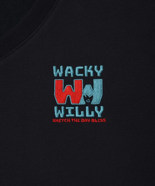 V-NECK SWEATSHIRT