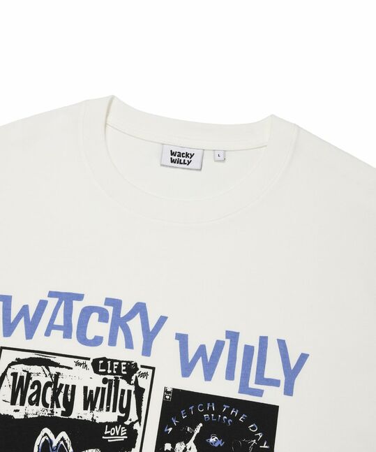 FRONT GRAPHIC LONG SLEEVE T-SHIRT
