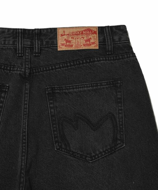 STRAIGHT DENIM PANTS