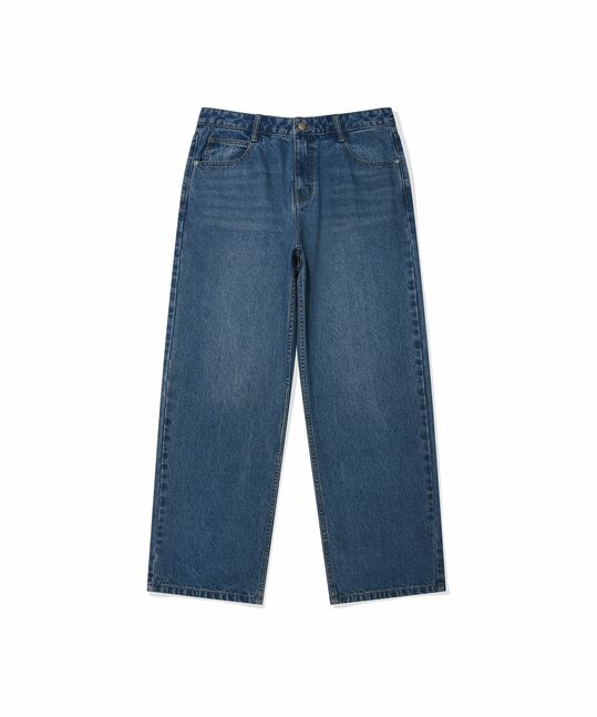 STRAIGHT DENIM PANTS