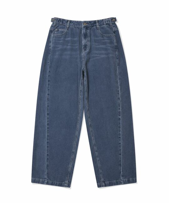 WASHED CORDUROY WIDE BANDING PANTS
