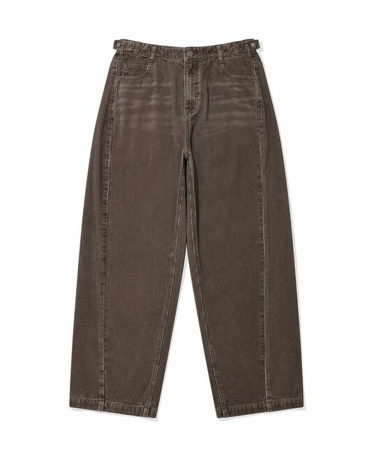 WASHED CORDUROY WIDE BANDING PANTS