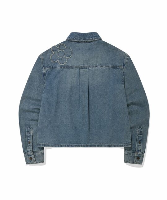 DENIM LONG SLEEVE SHIRT