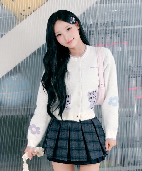 WOMEN'S IP PATTERN CARDIGAN