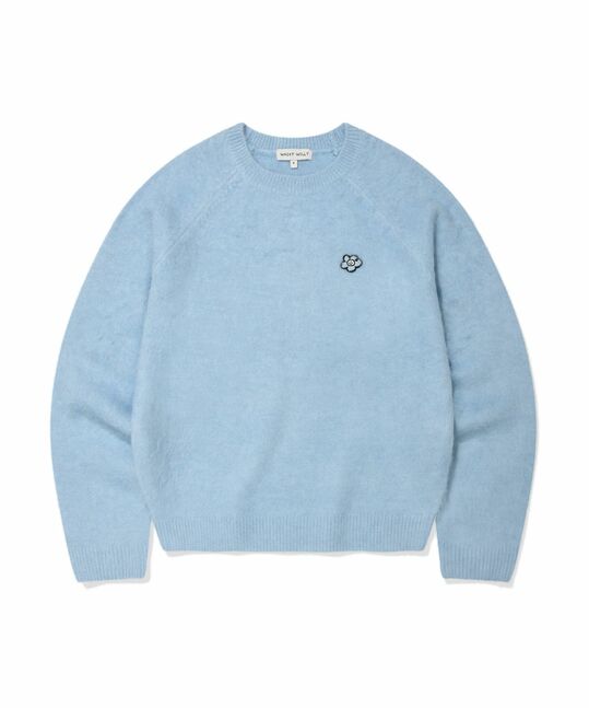 BASIC PATCH COLOR-BLOCK PULLOVER