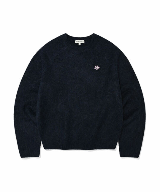 BASIC PATCH COLOR-BLOCK PULLOVER