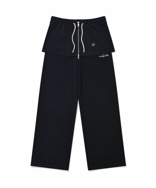 LAYERED SWEATPANTS (SET UP)