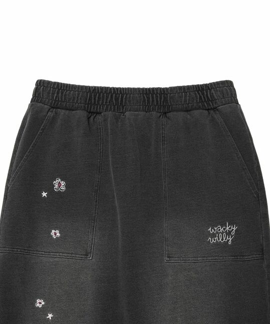 JERSEY DENIM SKIRT - SET UP