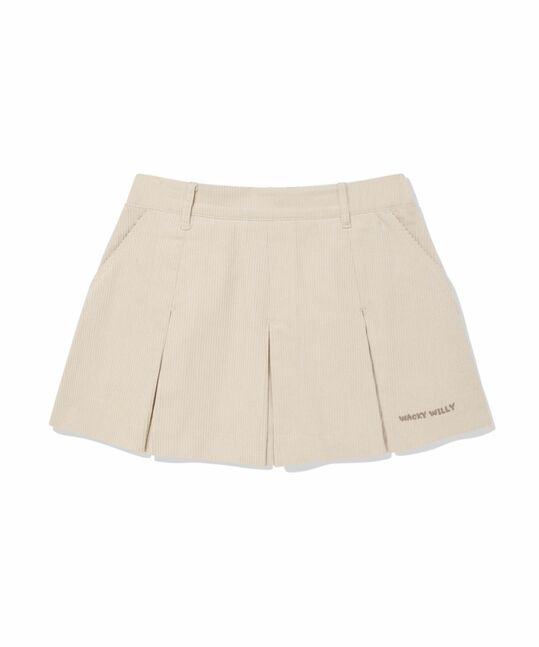 CORDUROY MINI SKIRT