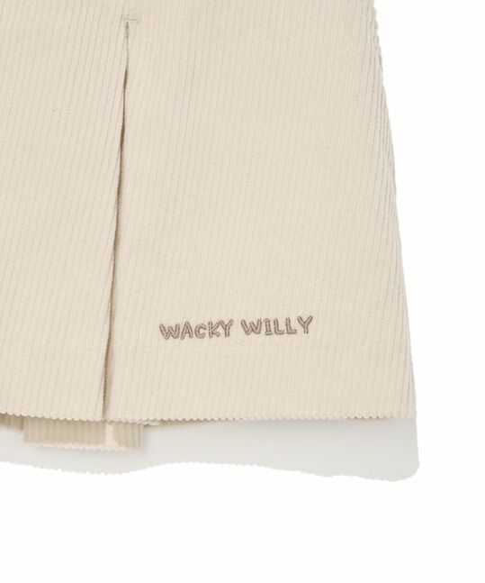CORDUROY MINI SKIRT