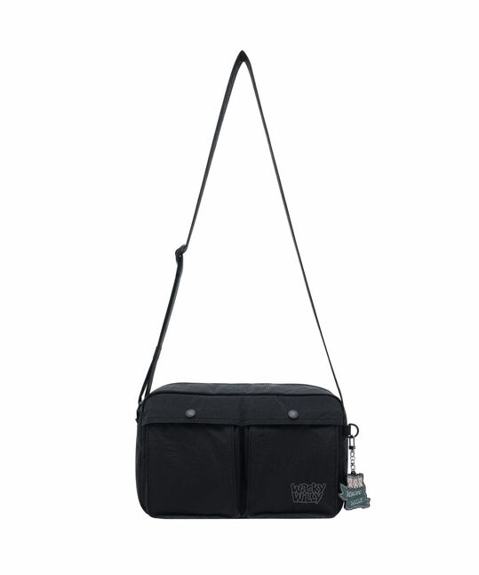 UNI TWO-POCKET CROSSBODY BAG