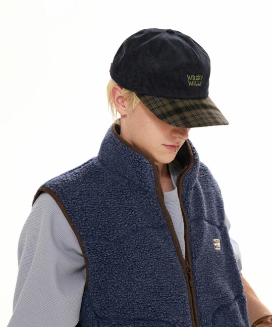 TWO-LINE LOGO COLOR-BLOCK CAP