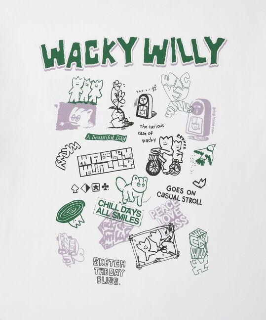MULTI-GRAPHIC SHORT SLEEVE T-SHIRT