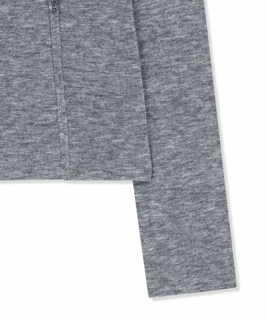 DOUBLE LAYER BUTTON HOOD TOP
